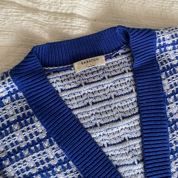 Babaton Lacer Cardigan Blue (Rare) - Picture 2 of 6